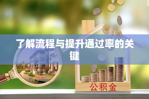 泗洪了解流程与提升通过率的关键