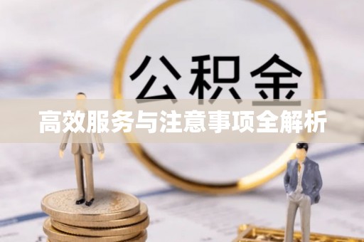 泗洪高效服务与注意事项全解析