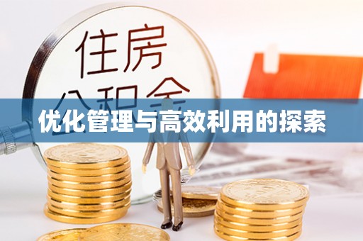 泗洪优化管理与高效利用的探索