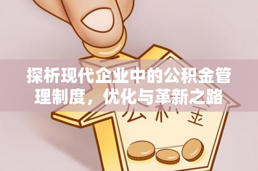 泗洪探析现代企业中的公积金管理制度，优化与革新之路