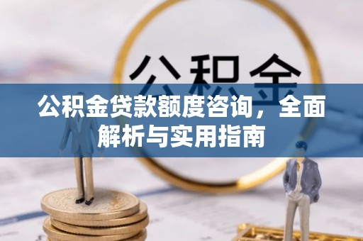 泗洪公积金贷款额度咨询，全面解析与实用指南