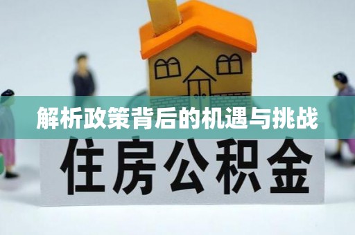 泗洪解析政策背后的机遇与挑战