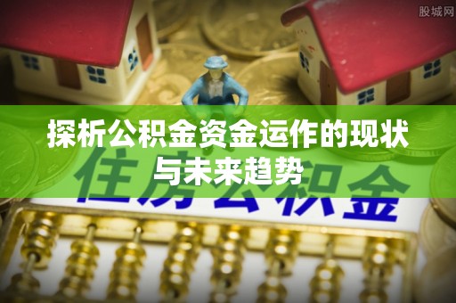 泗洪探析公积金资金运作的现状与未来趋势