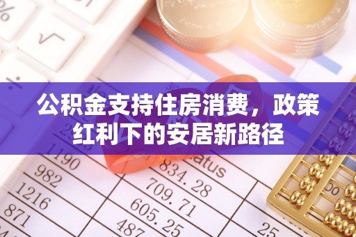 泗洪公积金支持住房消费，政策红利下的安居新路径