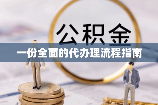 泗洪一份全面的代办理流程指南