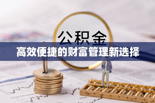 泗洪高效便捷的财富管理新选择