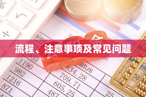 泗洪流程、注意事项及常见问题