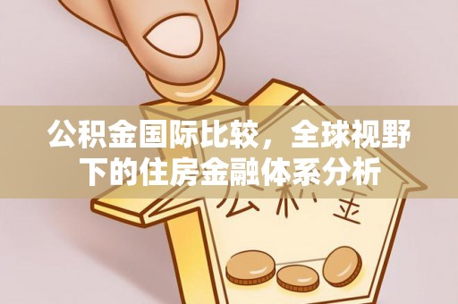泗洪公积金国际比较，全球视野下的住房金融体系分析